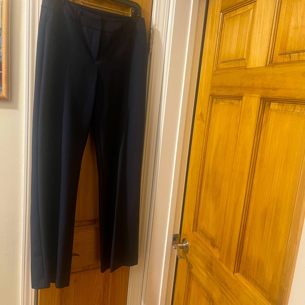 Womens dark blue dress pants